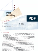 Data Handling