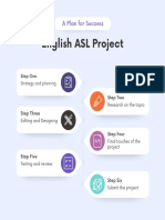 English ASL Project: A Plan For Success