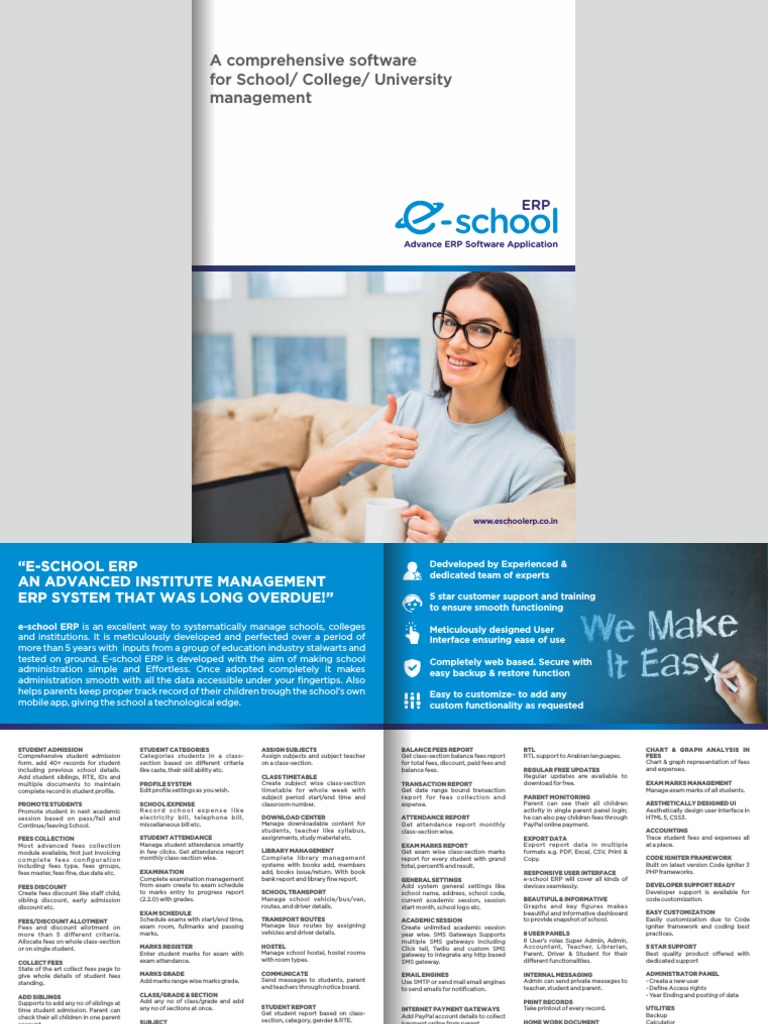 School: A Comprehensive Software For School/ College/ University ...