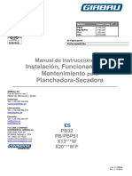 La-50 Planchadora - PB 3221e - Manual de Usuario e Instalación - pb32!51!550020 - 10es