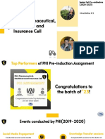 Senior Cell Co-ordinators of PHI Cell (2020-2021