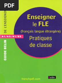 Enseigner Le FLE Pratiques de Classe