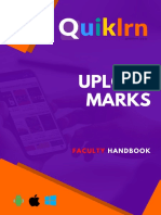 Faculty Hanbdbook - SRM - Upload Marks
