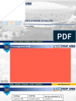 Mekanisme Evolusi