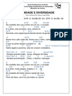 (Cifra) Unidade e Diversidade - IPB Samambaia