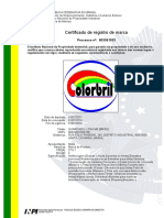 Certificado de Registro de Marca: Processo Nº: 903381532