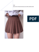 fcs490 Skirt Practice