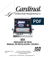 825 Spanish Technical Manual