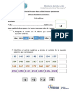 Evaluaciones Primer Parcial I Quimestre Septimo