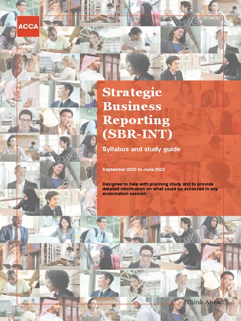 STRATEGIC BUSINESS REPORTING SBR INT visual data 2