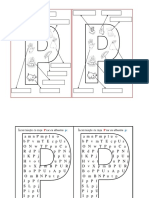 Litera P, B, Ș, Ț, D