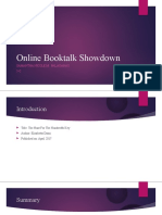 Online Booktalk Showdown: Samantha Nicole M. Palaganas 5-C