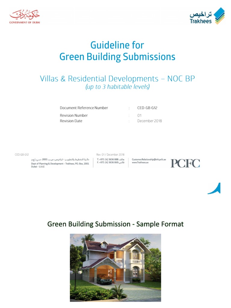 Trakhees - Dubai Green Building Guidelines | PDF | Building Insulation ...