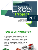 Administra proyectos con Project