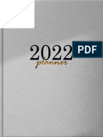 2022 Weekly Planner - Dynamics Motion