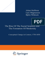 (Sociology of the Sciences 20) Peter Hanns Reill (Auth.), Johan Heilbron, Lars Magnusson, Björn Wittrock (Eds.) - The Rise of the Social Sciences and the Formation of Modernity_ Conceptual Change in C