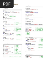 Js Cheatsheet: Basics Loops