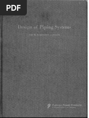 Design of Piping Systems - MW Kellogg | PDF | Deformation