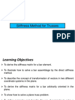 Lecture 3 Stiffness Method Trusses