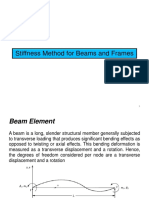 Lecture 4 Stiffness Method Beam and Frame