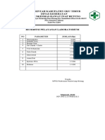 RETRIBUSI PELAYANAN Laboratorium