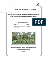 PFmuda, Proposal TTG Hutan Capar, April 2022