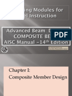 Composite Beam Design Calculations