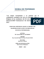 "Los Mapas Conceptuales y Su Relación Con El Rendimiento Académico Del Curso de Filosofía, Ética y Religión