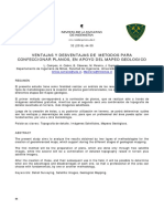 Ventajas Y Desventajas de Metodos para Confeccionar Planos, en Apoyo Del Mapeo Geologico