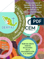 Jornada de Paz 10-31 de Julio CEM - DEMPAJ