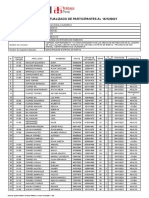 Padrón actualizado de participantes al 16/12/2021