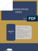 INTERVENCIoN EN CRISIS