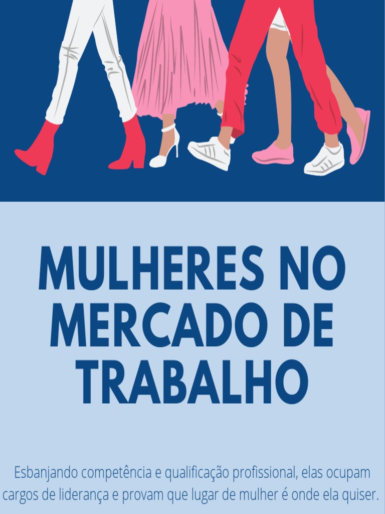 Mulheres No Mercado de Trabalho | PDF | Mulher | Economia do trabalho