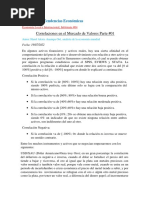 "Correlación en el Mercado de Valores, parte #01"