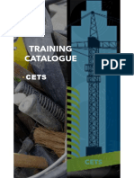 Catalogue de Formation CETS