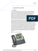 Cisco Unified IP Phone 7975G: Product Overview