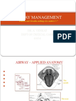 Airway Management-A Venkat
