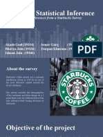 Basics of Statistical Inference: Drawing Inferences From A Starbucks Survey