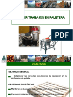 Taller de paletización