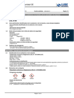 Ficha de Datos de Seguridad LHL-X100