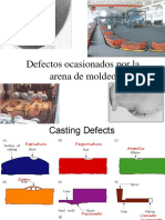 DEFECTOS OCASIONADOS POR ARENA DE MOLDEO