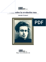 Gramsci, Antonio - Notas Sobre La Revolución Rusa