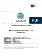 Amass: AMASS Platform - Prototype Core User Manual
