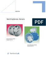 Ventiladores axiais: características e acessórios