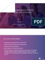 CURSO APRIMORAMENTO PRaTICO EM TeCNICAS HISTOLoGICAS