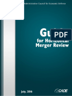 Guide For Horizontal Merger Review