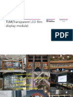 TLM (Transparent Film Display Module)