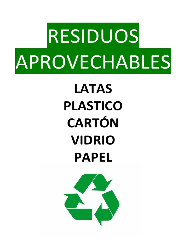 Rótulos Residuos | PDF