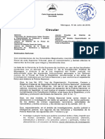 Circular Concerniente A Los Actos de Investigación Realizados Por La Policía Nacional. 15JUL2016