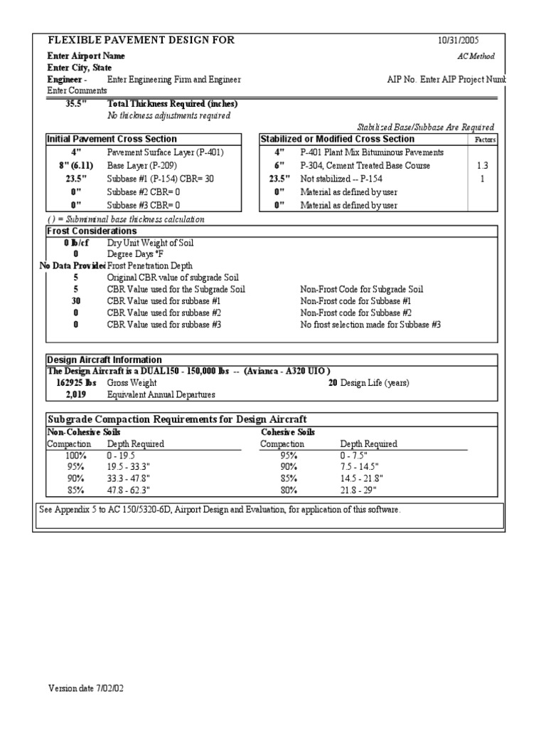 Flexible Pavement Design For: AC Method | PDF | Road Surface | Civil ...